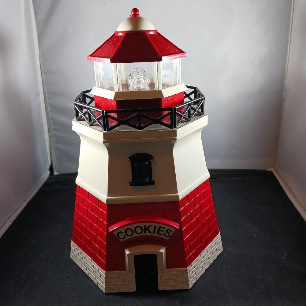 Vintage Lighthouse Cookie Jar